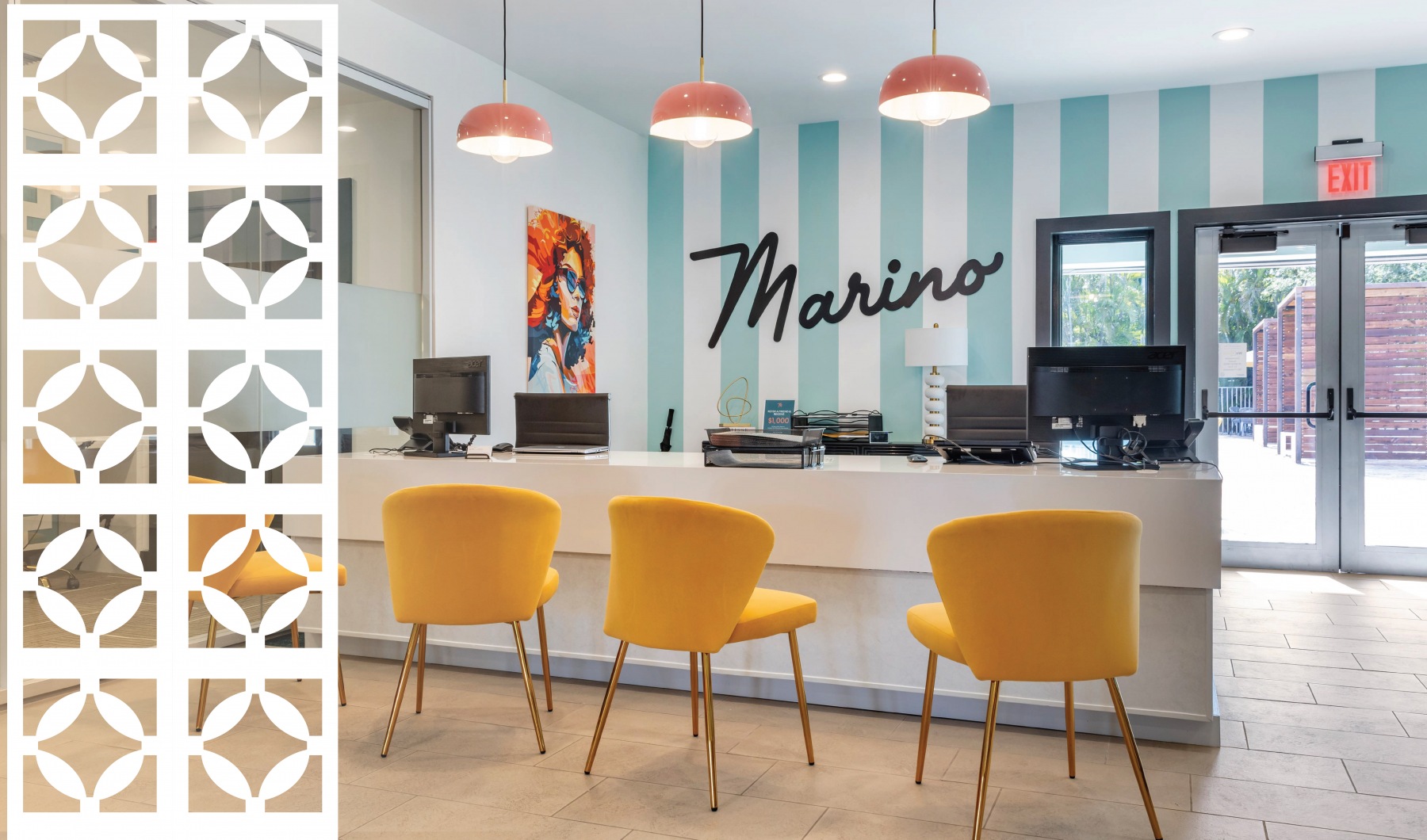 marina office design at The Marino